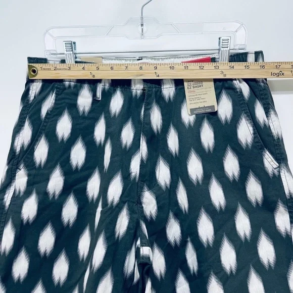 Levi’s XX Chino Shorts Men's LEZ Taper Black & White Stretch Casual Sz M New - Picture 3 of 12